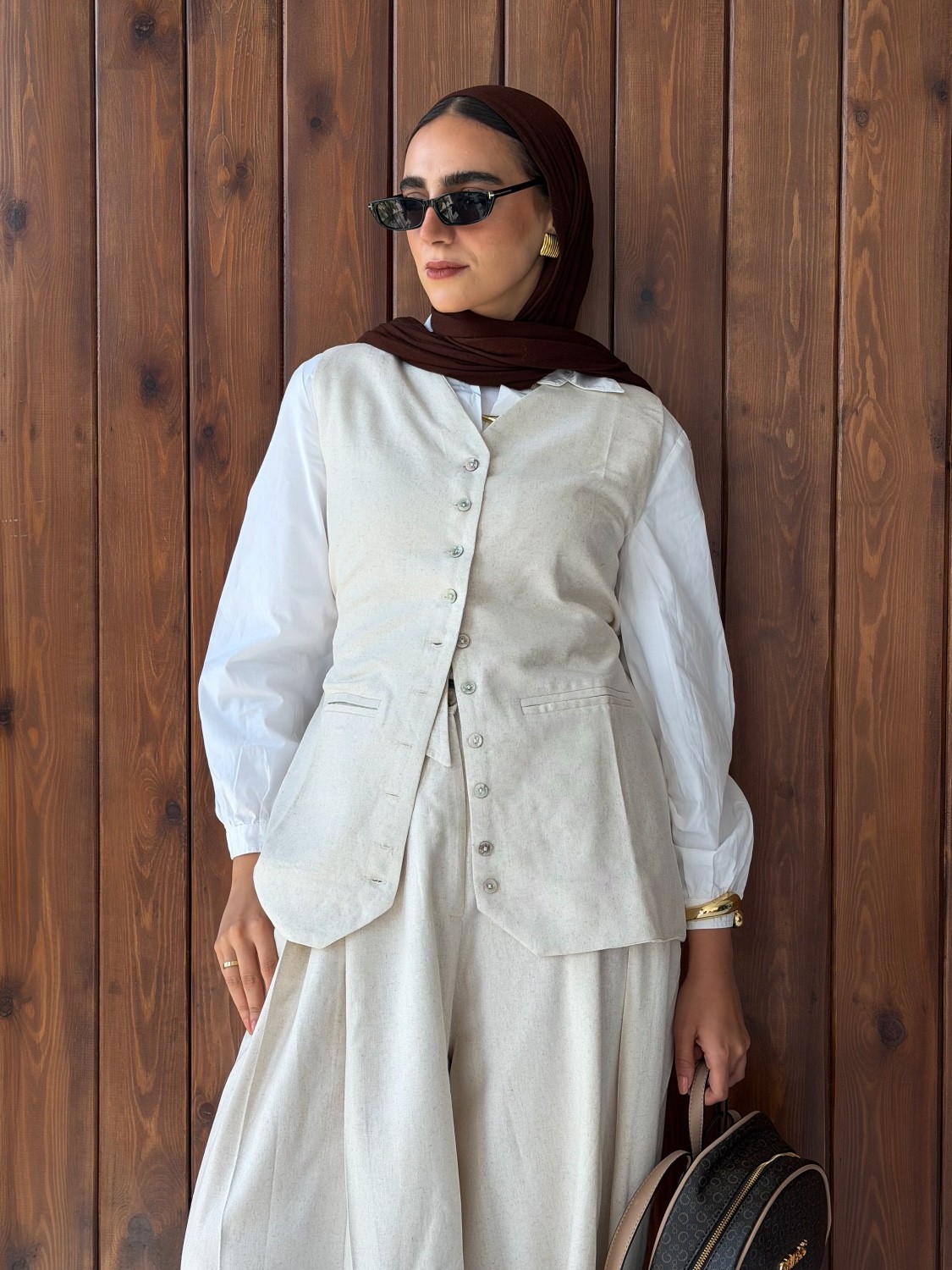 Linen Vest