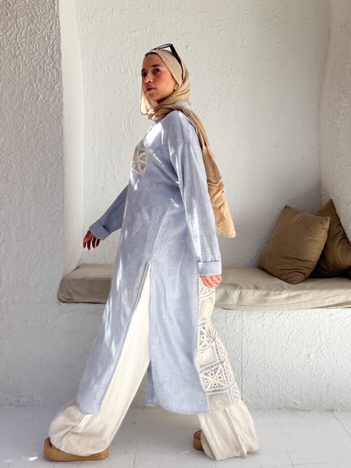 Boho Shirt Dress - Image 3