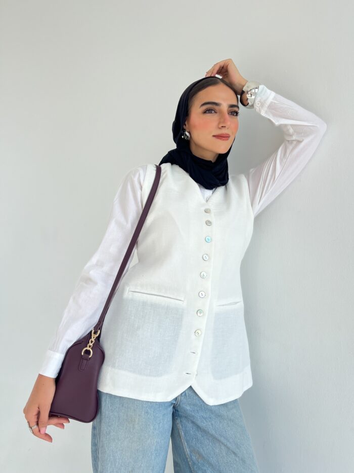 Linen Vest