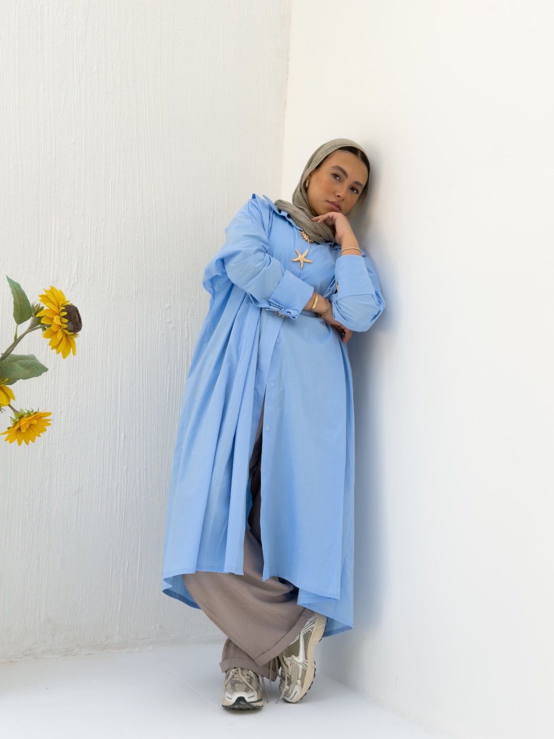 Seashell Shirt Dress - Image 12